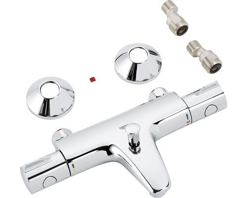 Termostatická baterie na omítku Grohe se S-přípojkami a rozetami