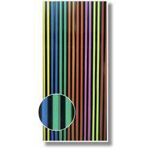 Pruhové závěsy z plastu v různých barvách