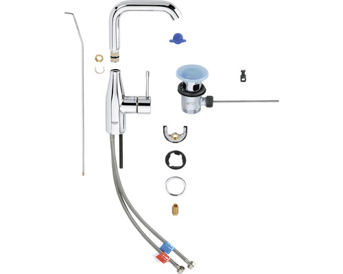 Vodovodní baterie s táhlovou výpustí a příslušenstvím