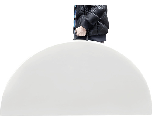 Půlkruhová kopule pro ochranu proti prachu s rukojetí