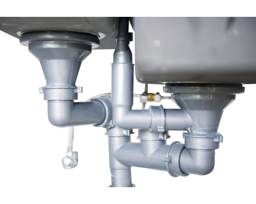 Odtokové trubky pod umyvadlem