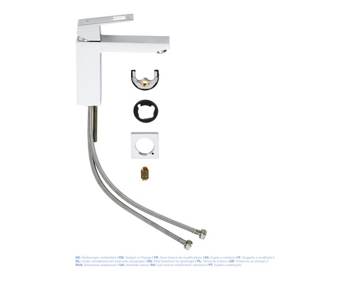 Umyvadlová baterie s příslušenstvím