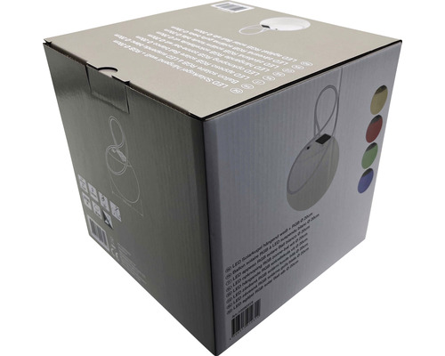 Balení LED solárního světla s proměnlivými barvami