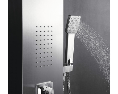 Sprchový panel s ruční sprchou a masážními tryskami