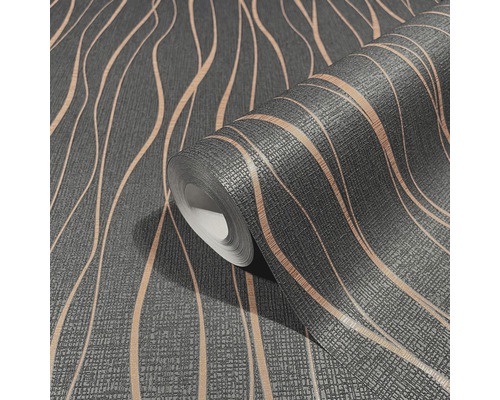 Role vinylové tapety s vlnitým vzorem