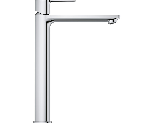 Vysoká umyvadlová baterie z kovu