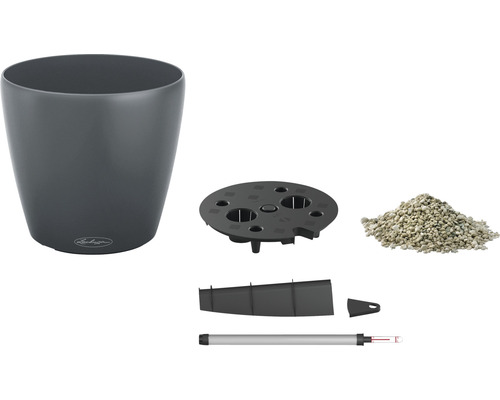 Květináč se zavlažovacím systémem a příslušenstvím