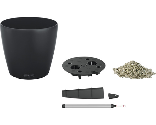 Květináč Lechuza Classico se zavlažovacím systémem a příslušenstvím
