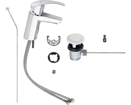 Umyvadlová baterie s příslušenstvím pro instalaci