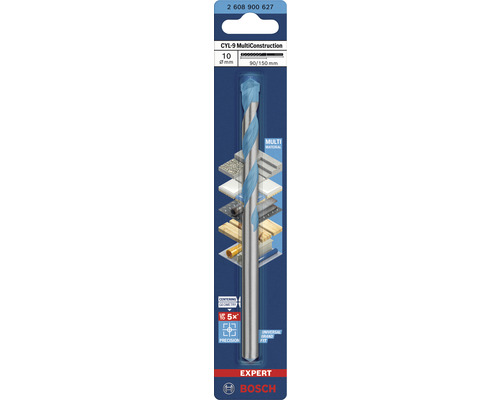 Vrták Bosch CYL-9 MultiConstruction, průměr 10 mm