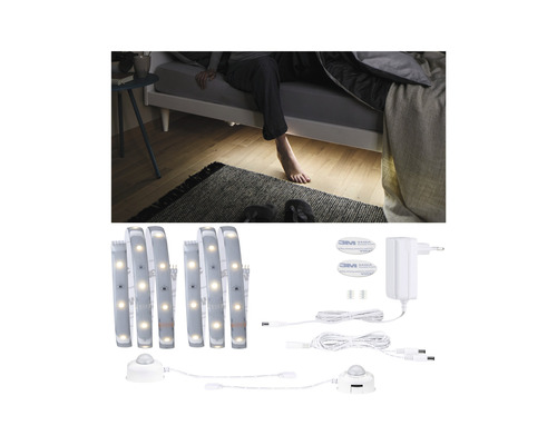 LED světlo do postele se snímačem pohybu a příslušenstvím