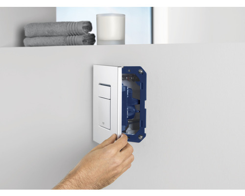 Instalace ovládacího tlačítka pro WC.