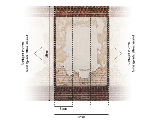 Rozměry cihlové zdi