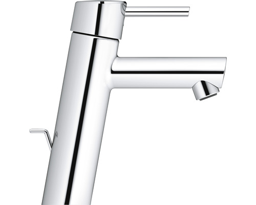 Umyvadlová baterie z kovu s pákovým ovládáním