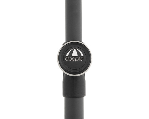 Logo Doppler na deštníku