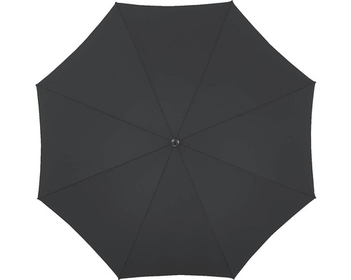Otevřený deštník zespodu