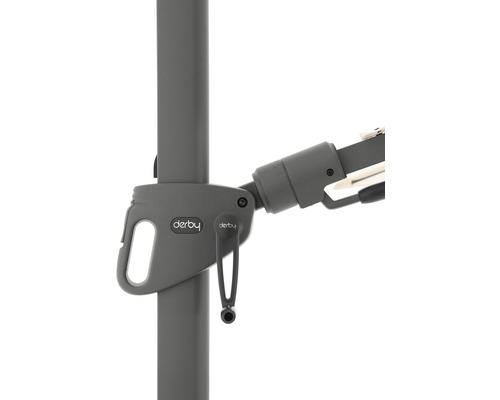 Detail klikového mechanismu slunečníku Derby