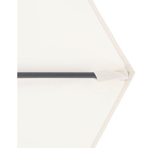 Detailní pohled na slunečník s rámem