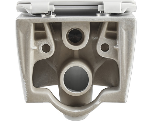 Spodní strana závěsného WC se sedátkem