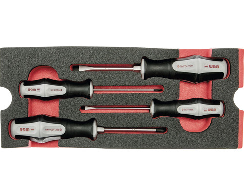 Sada šroubováků WGB se čtyřmi kusy v pěnové vložce