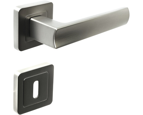 Sada kliky ke dveřím se čtvercovou rozetou