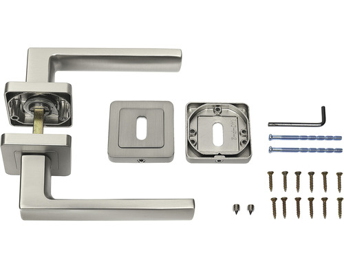 Sada kliky ke dveřím s montážním materiálem