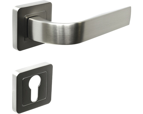 Nerezová klika dveří s klíčovou rozetou