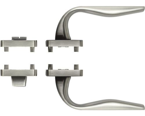 Kovová okenní klika s kováním