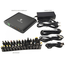 Powerbanka Viking Technology Smartech QC3.0 20000mAh s adaptéry a kabely