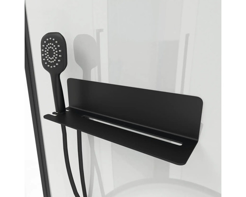 Sprchová souprava s policí ve sprchovém koutě