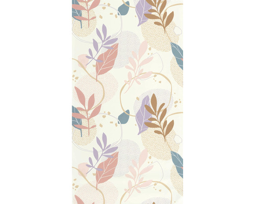 Tapeta se vzorem listů