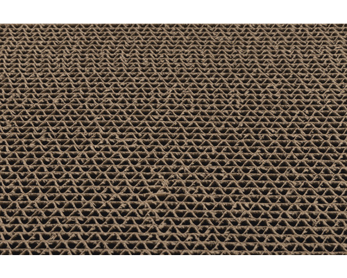 Detailní textura vlnité lepenky