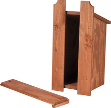 Dřevěná ptačí budka pro netopýry s odnímatelnou spodní deskou