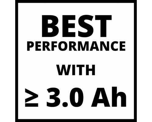 Nejlepší výkon s více než 3.0 ampérhodinami