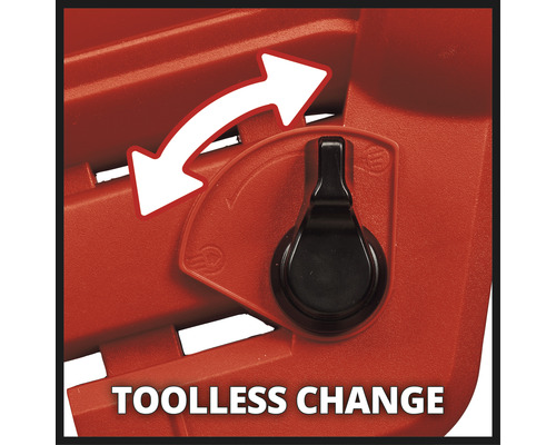 Výměna řetězu řetězové pily bez použití nářadí