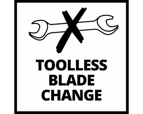 Výměna nože bez použití nářadí