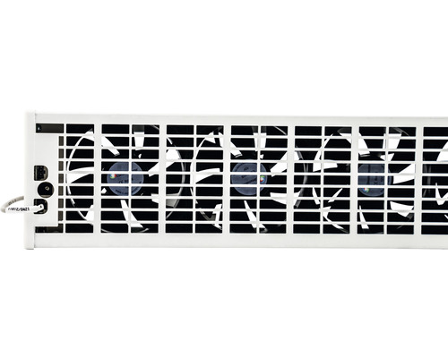 Ventilátor s ventilační mřížkou