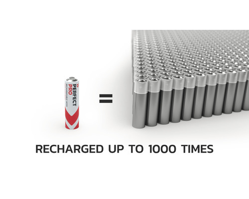 Baterie Perfect Pro, dobíjecí až 1000krát