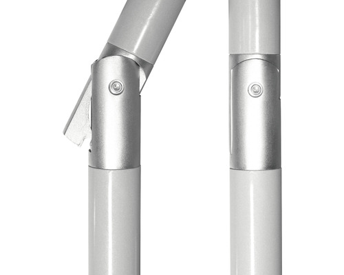 Detailní záběr rámu slunečníku s kloubem