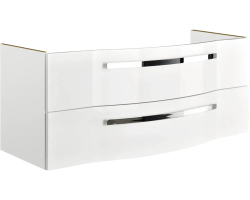 Skříňka pod umyvadlo se dvěma zásuvkami a úchyty