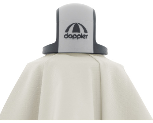 Logo Doppler na deštníku