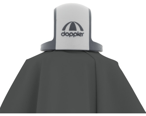 Logo Doppler na deštníku