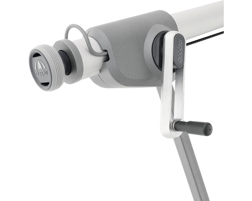 Logo Doppler na klice slunečníku