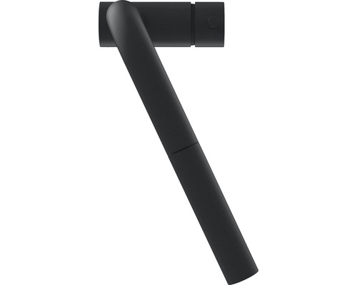 Černé nástěnné svítidlo s nastavitelným ramenem