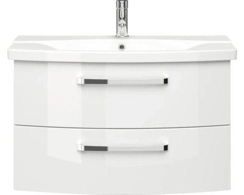 Skříňka pod umyvadlo se dvěma zásuvkami a vodovodní baterií