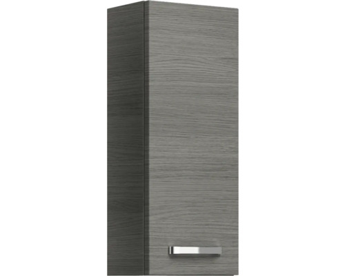 Vysoká skříňka s dvířky a úchytkou do koupelny