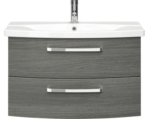 Skříňka pod umyvadlo se dvěma zásuvkami a umyvadlem