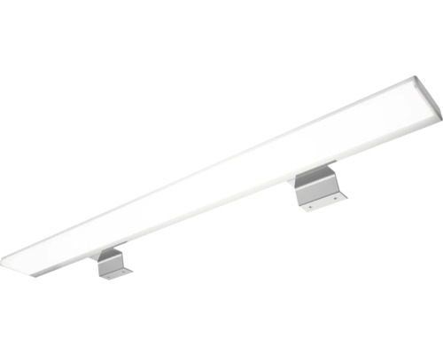 LED panelové svítidlo s držáky stříbrné barvy