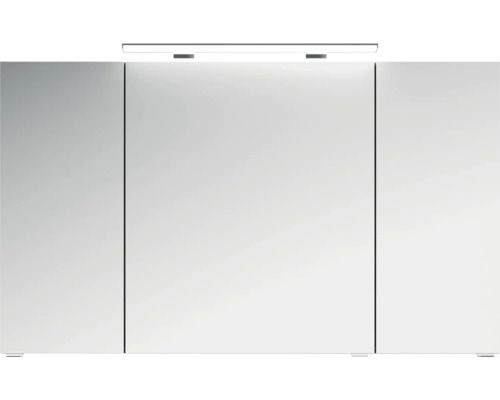 Zrcadlová skříňka s osvětlením a třemi dvířky