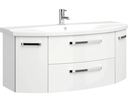 Skříňka pod umyvadlo s umyvadlem a baterií